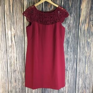 NWT WHBM Red Sheath Dress